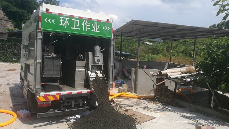 嘉积镇污泥干湿分离技术